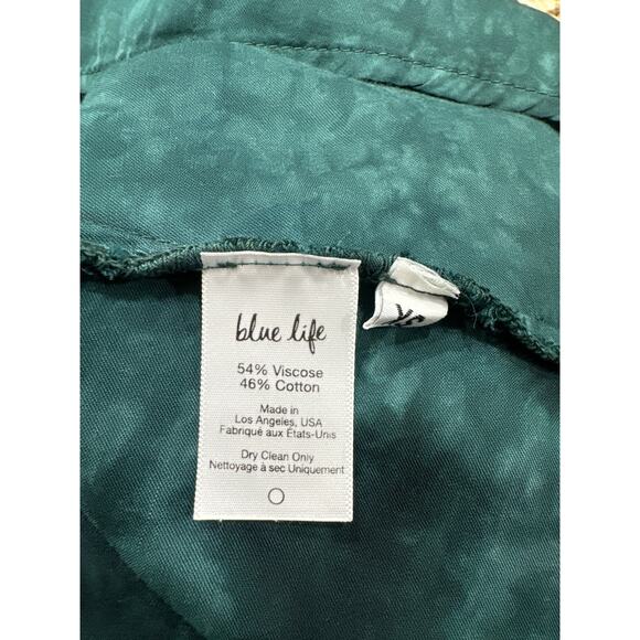 Planet Blue Life by Revolve Christy Slip Mini Dress Size XS in Emerald Green NWT - Picture 8 of 8